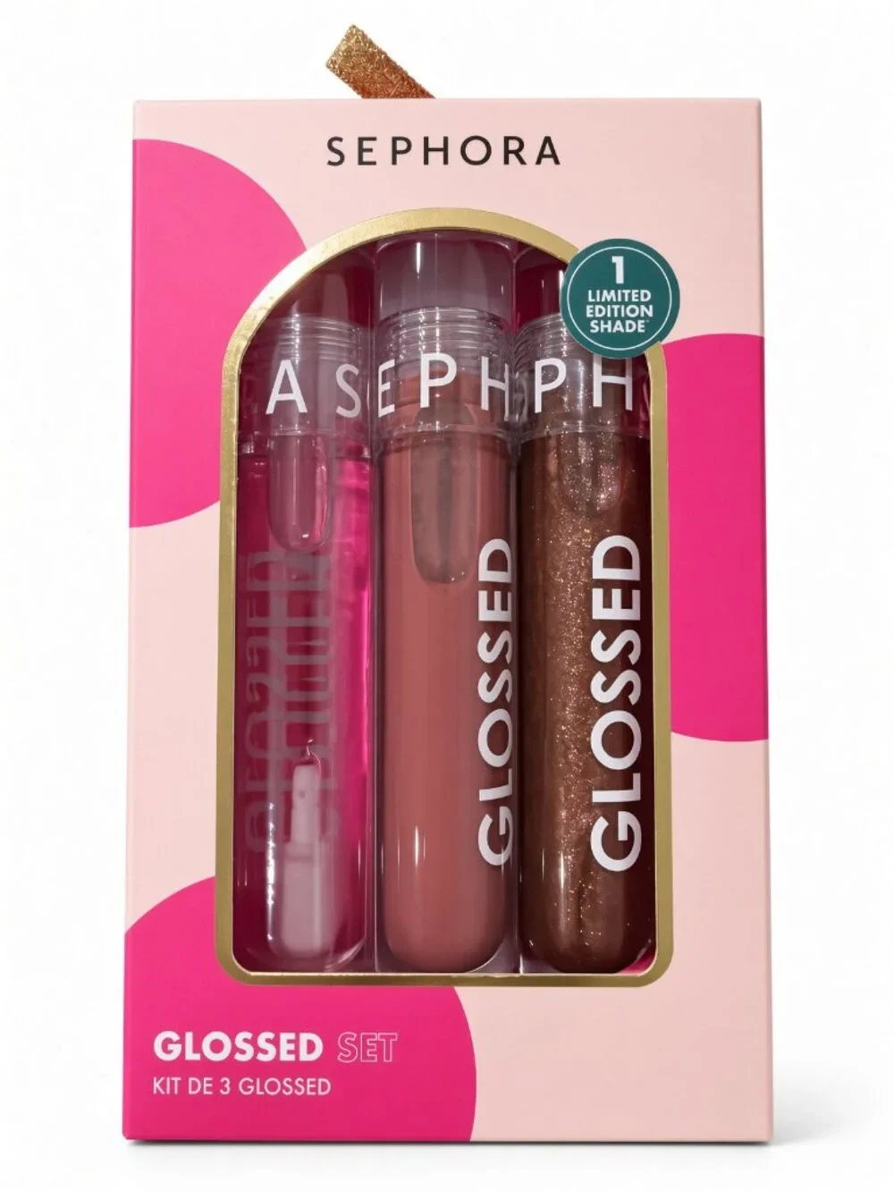 Sephora Collection Glossed Lip Gloss Gift Set Lot of 2 (6 Glosses) NEW